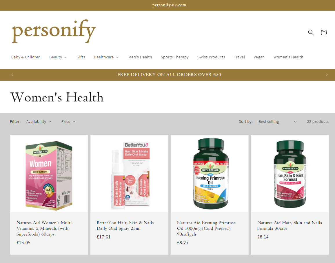 Personify.uk.com - SOLD