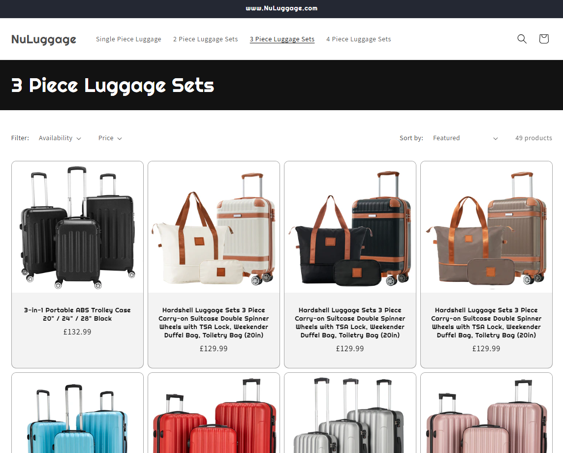 NuLuggage.com - SOLD