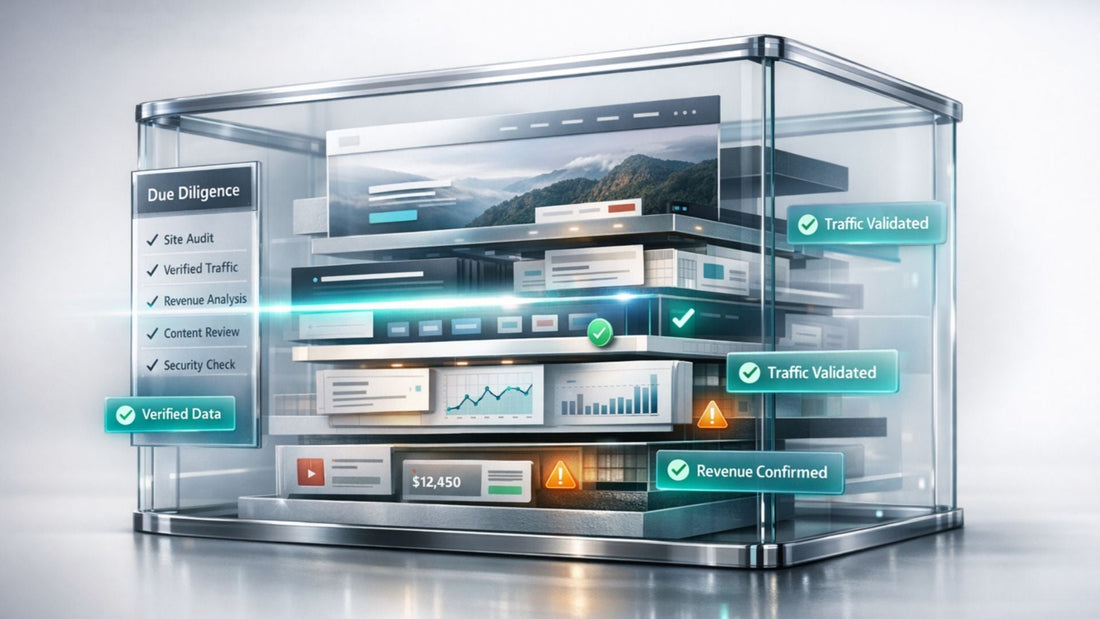 What Happens During Website Due Diligence- A Seller’s Guide to Preparing for a Smooth Sale