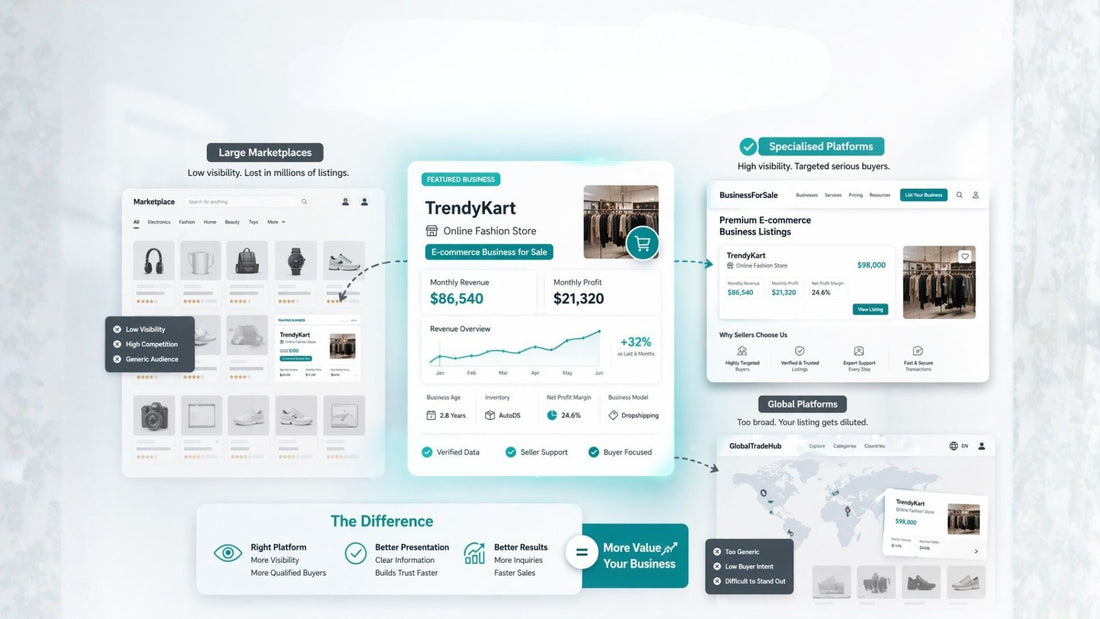 Where Should You List Your E-commerce Business in Manchester? A Platform Comparison That Actually Matters