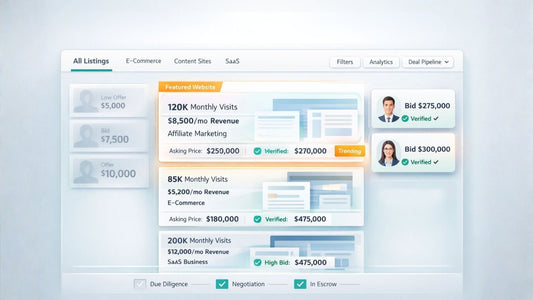 Choosing the Right Platform to Sell Your Website: What Actually Matters
