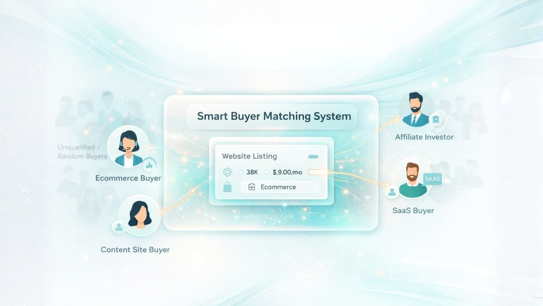 How Website Selling Marketplaces Match Sellers With the Right Buyers